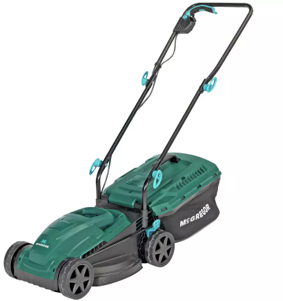 McGregor 32cm Corded Rotary Lawnmower - 1200W